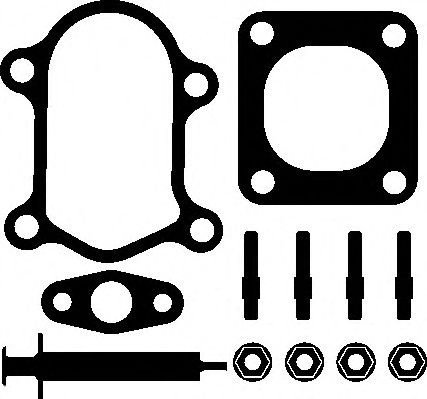 Set montaj, turbocompresor FIAT DUCATO caroserie (230L) (1994 - 2002) ELRING 714.810 piesa NOUA