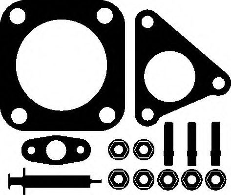 Set montaj, turbocompresor FIAT DUCATO caroserie (250, 290) (2006 - 2016) ELRING 047.190 piesa NOUA