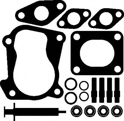 Set montaj, turbocompresor FIAT MAREA (185) (1996 - 2007) ELRING 434.310 piesa NOUA
