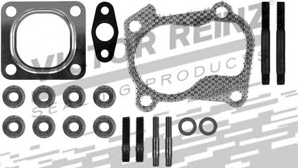Set montaj, turbocompresor FIAT PUNTO Van (188AX) (2000 - 2009) VICTOR REINZ 04-10086-01 piesa NOUA