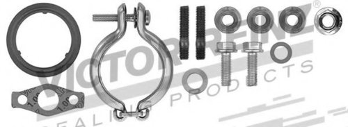 Set montaj, turbocompresor FORD C-MAX (DM2) (2007 - 2016) VICTOR REINZ 04-10225-01 piesa NOUA