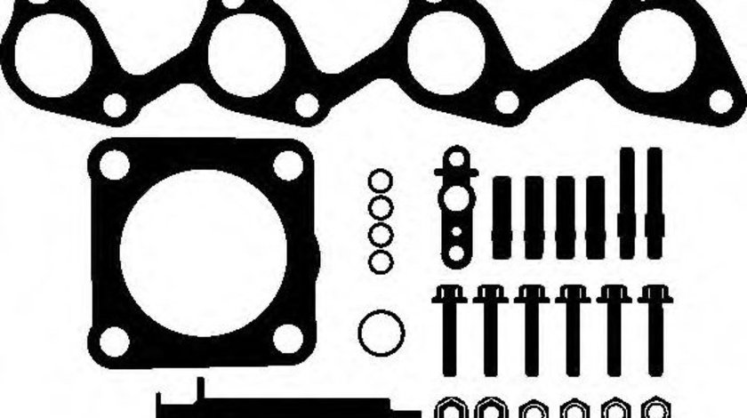 Set montaj, turbocompresor FORD TOURNEO CONNECT (2002 - 2016) ELRING 733.870 piesa NOUA