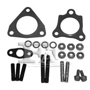 Set montaj, turbocompresor HYUNDAI i10 (PA) (2007 - 2013) FA1 KT730060 piesa NOUA