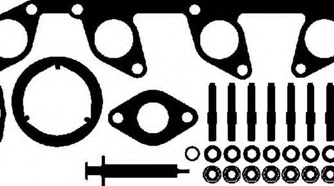 Set montaj, turbocompresor JEEP COMPASS (MK49) (2006 - 2016) ELRING 740.790 piesa NOUA