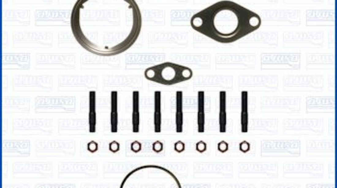 Set montaj, turbocompresor (JTC11330 AJUSA) AUDI,DODGE,JEEP,MITSUBISHI,SEAT,SKODA,VW