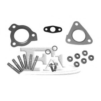 Set montaj, turbocompresor KIA CARENS II (FJ) (2002 - 2006) FA1 KT730040 piesa NOUA