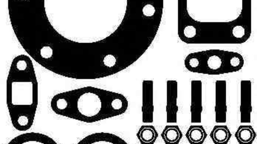 Set montaj, turbocompresor MERCEDES-BENZ O 404 ELRING 715.040