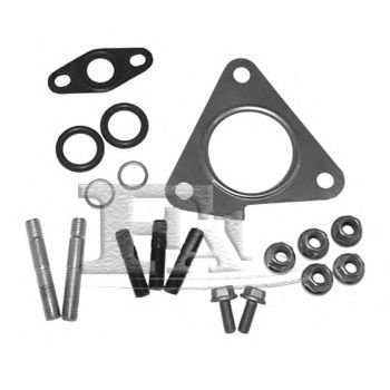 Set montaj, turbocompresor MERCEDES C-CLASS Combi (S202) (1996 - 2001) FA1 KT140025 piesa NOUA