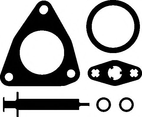 Set montaj, turbocompresor MERCEDES E-CLASS T-Model (S211) (2003 - 2009) ELRING 715.500 piesa NOUA