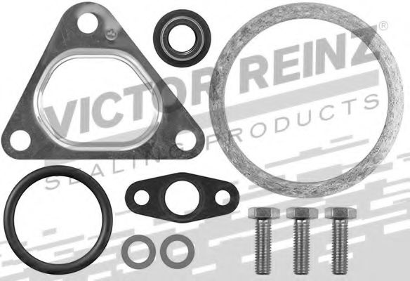Set montaj, turbocompresor MERCEDES E-CLASS T-Model (S211) (2003 - 2009) VICTOR REINZ 04-10044-01 piesa NOUA