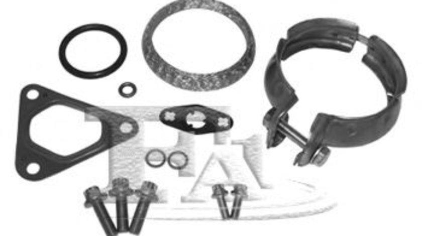 Set montaj, turbocompresor MERCEDES E-CLASS (W210) (1995 - 2003) FA1 KT140070 piesa NOUA