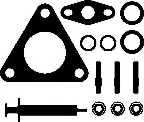 Set montaj, turbocompresor MERCEDES SPRINTER 3-t caroserie (903) (1995 - 2006) ELRING 715.530 piesa ...