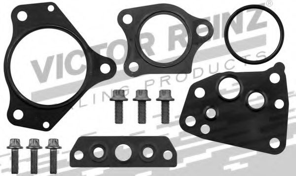 Set montaj, turbocompresor MERCEDES SPRINTER 5-t bus (2006 - 2016) VICTOR REINZ 04-10195-01 piesa NOUA