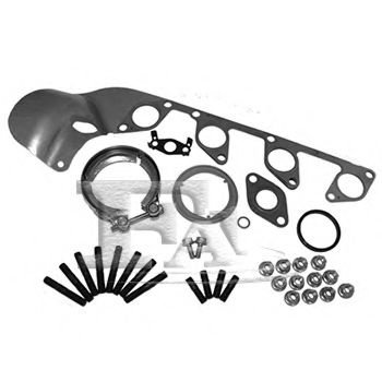 Set montaj, turbocompresor MITSUBISHI LANCER Limuzina (CY, CZ) (2007 - 2016) FA1 KT110130 piesa NOUA