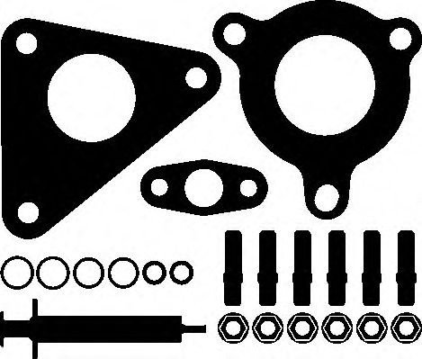 Set montaj, turbocompresor NISSAN PRIMERA Hatchback (P12) (2002 - 2016) ELRING 715.340 piesa NOUA