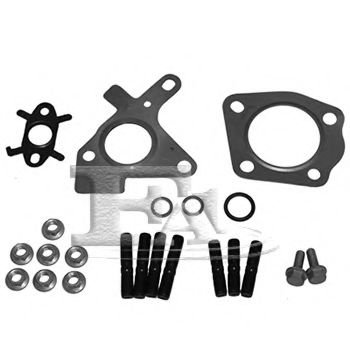 Set montaj, turbocompresor NISSAN TIIDA Limuzina (SC11X) (2006 - 2016) FA1 KT220100 piesa NOUA