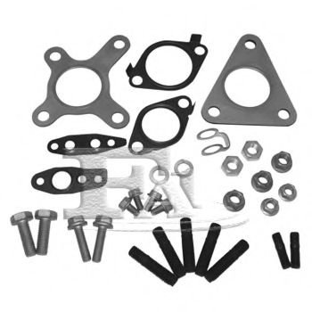 Set montaj, turbocompresor NISSAN X-TRAIL (T30) (2001 - 2013) FA1 KT750011 piesa NOUA