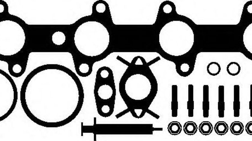 Set montaj, turbocompresor OPEL ASTRA H Combi (L35) (2004 - 2016) ELRING 715.730 piesa NOUA