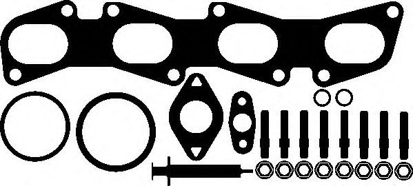 Set montaj, turbocompresor OPEL VECTRA C (2002 - 2016) ELRING 715.750 piesa NOUA