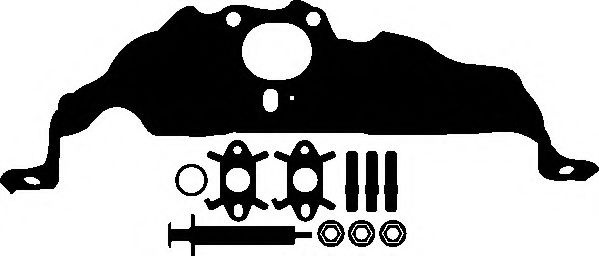 Set montaj, turbocompresor RENAULT KADJAR (2015 - 2016) ELRING 382.490 piesa NOUA