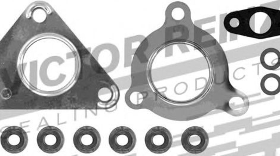 Set montaj, turbocompresor RENAULT MEGANE II (BM0/1, CM0/1) (2002 - 2011) VICTOR REINZ 04-10046-01 piesa NOUA