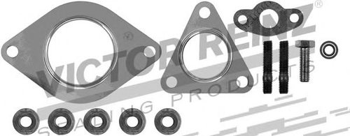 Set montaj, turbocompresor RENAULT SCENIC I (JA0/1) (1999 - 2003) VICTOR REINZ 04-10102-01 piesa NOU...