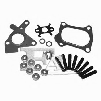 Set montaj, turbocompresor RENAULT SCENIC II (JM0/1) (2003 - 2009) FA1 KT220030 piesa NOUA