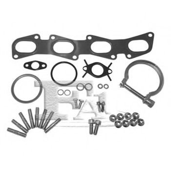 Set montaj, turbocompresor SAAB 9-3 Cabriolet (YS3F) (2003 - 2016) FA1 KT120025 piesa NOUA