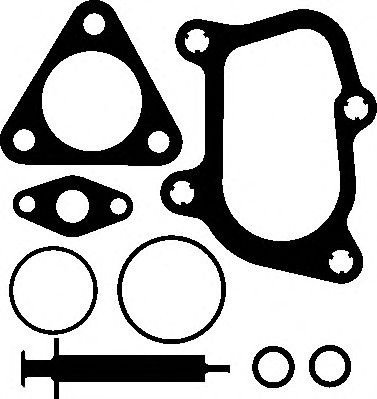 Set montaj, turbocompresor SAAB 9-3 (YS3D) (1998 - 2003) ELRING 728.730 piesa NOUA