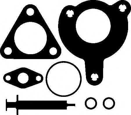Set montaj, turbocompresor SAAB 9-5 Combi (YS3E) (1998 - 2009) ELRING 715.540 piesa NOUA