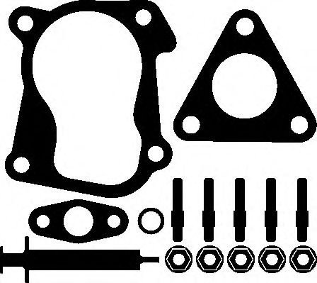 Set montaj, turbocompresor SEAT AROSA (6H) (1997 - 2004) ELRING 703.950 piesa NOUA