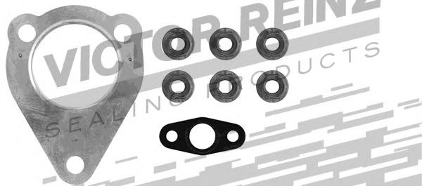 Set montaj, turbocompresor SEAT CORDOBA (6K2) (1999 - 2002) VICTOR REINZ 04-10021-01 piesa NOUA