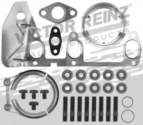 Set montaj, turbocompresor SEAT CORDOBA (6L2) (2002 - 2009) VICTOR REINZ 04-10171-01 piesa NOUA