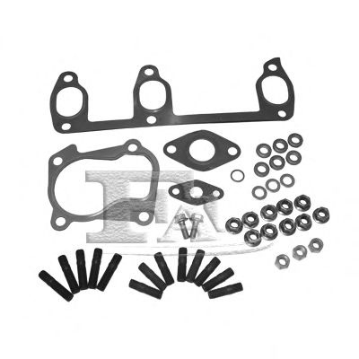 Set montaj, turbocompresor SKODA FABIA II (2006 - 2014) FA1 KT110100 piesa NOUA