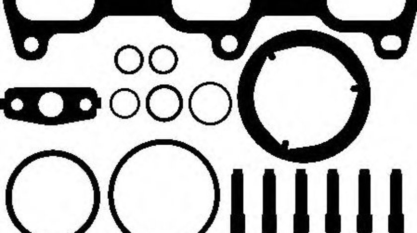 Set montaj, turbocompresor SKODA ROOMSTER (5J) (2006 - 2015) ELRING 245.850 piesa NOUA