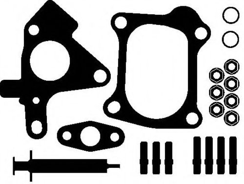 Set montaj, turbocompresor SUZUKI JIMNY (FJ) (1998 - 2016) ELRING 714.351 piesa NOUA