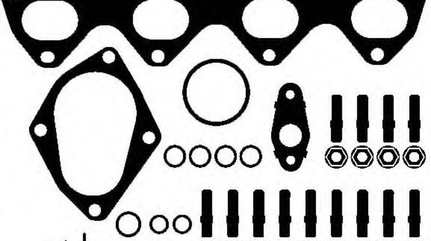 Set montaj, turbocompresor VW GOLF VI Variant (AJ5) (2009 - 2013) ELRING 240.050 piesa NOUA