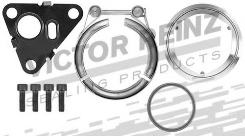 Set montaj, turbocompresor VW TOUAREG (7LA, 7L6, 7L7) (2002 - 2010) VICTOR REINZ 04-10157-01 piesa N...