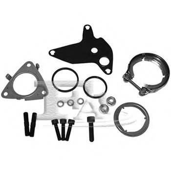 Set montaj, turbocompresor VW TOUAREG (7LA, 7L6, 7L7) (2002 - 2010) FA1 KT110045 piesa NOUA