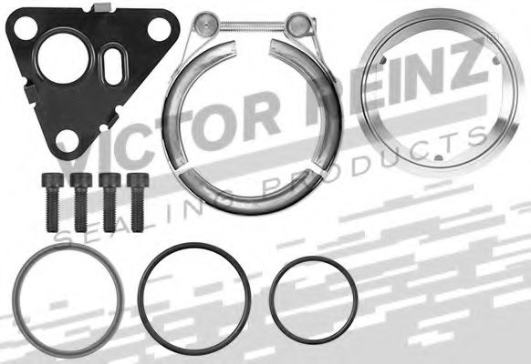 Set montaj, turbocompresor VW TRANSPORTER V bus (7HB, 7HJ, 7EB, 7EJ, 7EF, 7EG, 7HF, 7EC) (2003 - 2016) VICTOR REINZ 04-10159-01 piesa NOUA