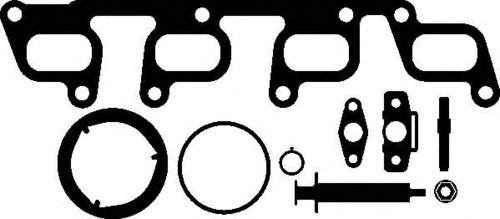 Set montaj, turbocompresor VW TRANSPORTER VI bus (SGB, SGG, SGJ) (2015 - 2016) ELRING 286.180 piesa ...