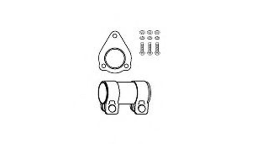 Set montare, catalizator SEAT CORDOBA Vario (6K5) (1999 - 2002) HJS 82 11 2299 piesa NOUA