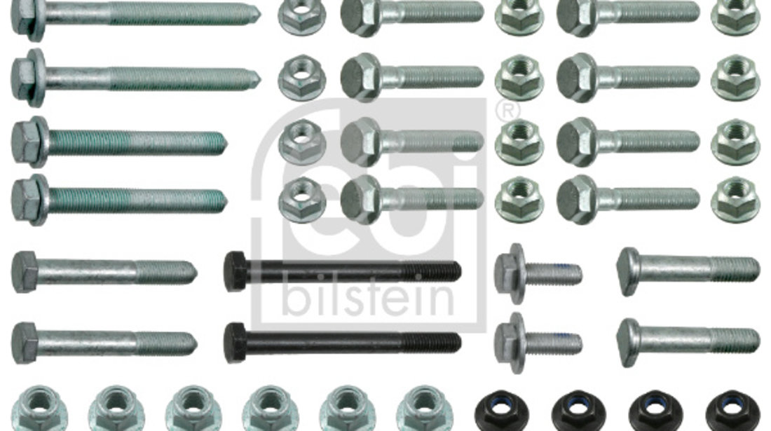 Set montare, legatura Axa fata ambele parti (21498 FEBI BILSTEIN) AUDI,SKODA,VW