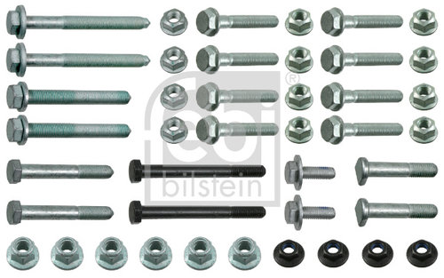 Set montare, legatura Axa fata ambele parti (21498 FEBI BILSTEIN) AUDI,SKODA,VW