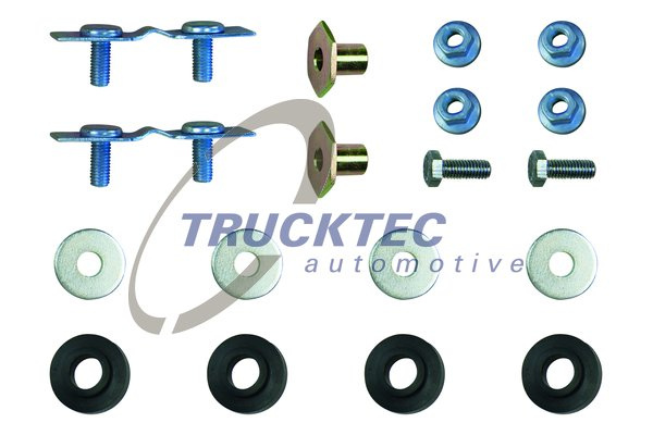 Set montare, sistem de esapament (0243163 TRUCKTEC) MERCEDES-BENZ