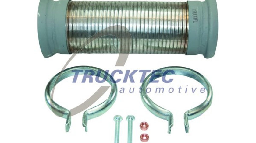 Set montare, toba de esapament (0143979 TRUCKTEC) MERCEDES-BENZ