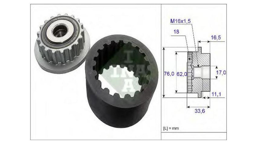 Set-mufa ambreiaj flexibil Volkswagen VW TRANSPORTER Mk V platou / sasiu (7JD, 7JE, 7JL, 7JY, 7JZ, 7F 2003-2016 #3 30816