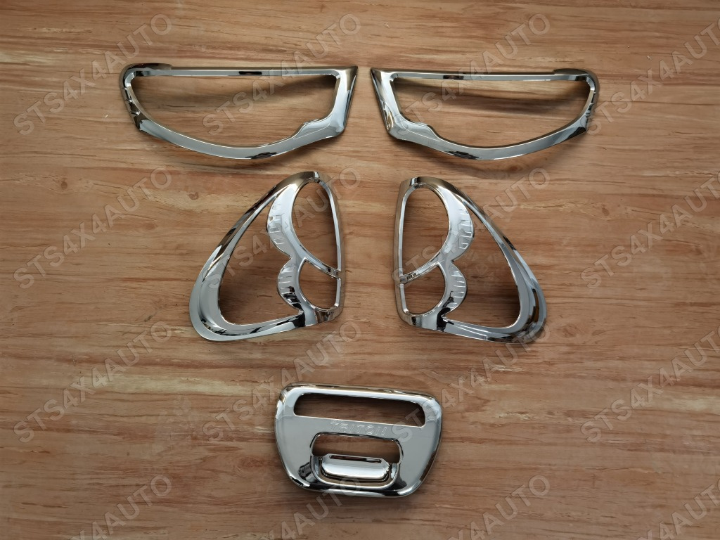 SET ORNAMENT EXTERIOR CROMATE MITSUBISHI L200 TRITON 2005-2009 [5-BUC]