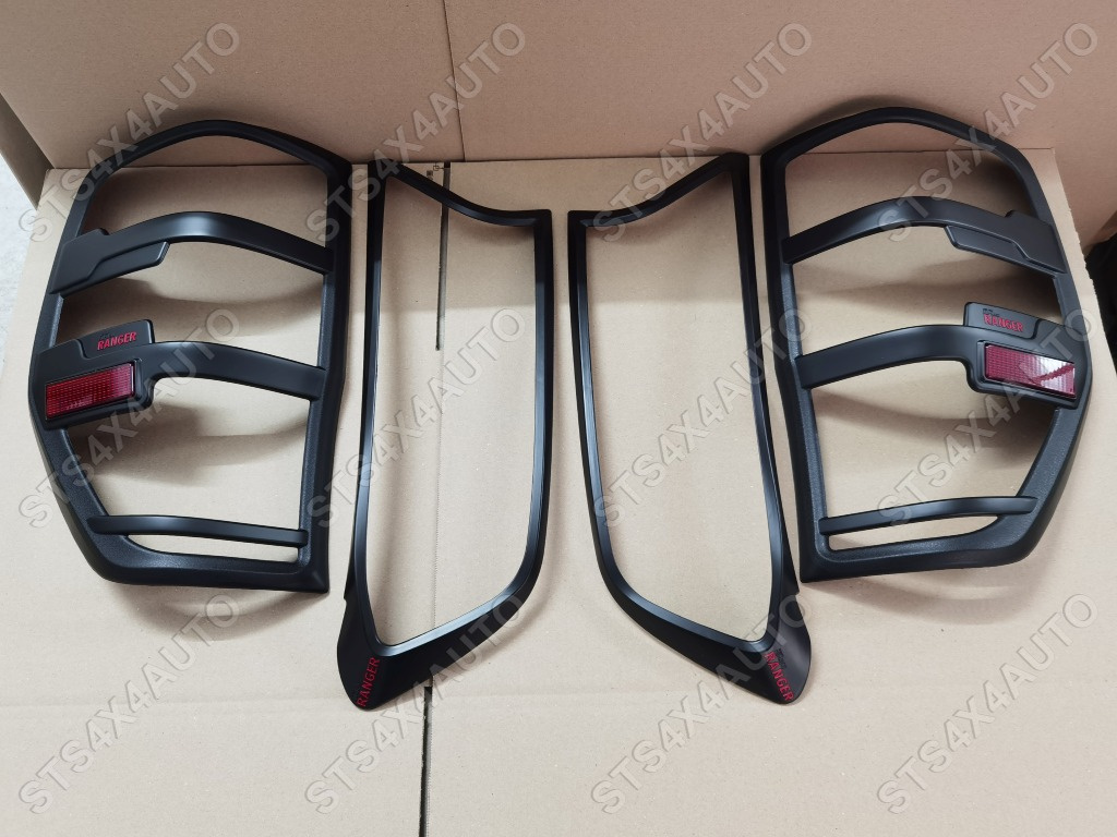 SET ORNAMENT FARURI + ORNAMENT STOPURI FORD RANGER T7 T8 2015-2022 SI RAPTOR 2019-2022 MB [V1] [4-BUC]