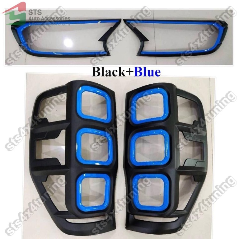 SET ORNAMENT FARURI SI STOPURI FORD RANGER T6 MC 2015-2018 BL [V2]